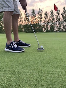 Golfing